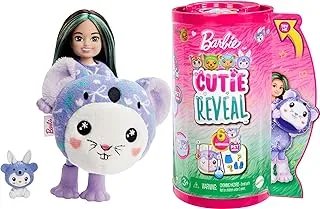 Barbie Cutie Reveal Costume-Themed Series Chelsea Small Doll & Accessories, Bunny as Koala