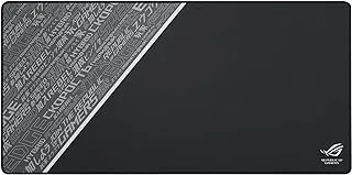 ASUS ROG Sheath BLK LTD Gaming Mousepad (Intricately-woven Surface, Non-slip Rubber Base, Durable Anti-fraying Stitched Frame, 900 x 440 x 3 mm)-Black