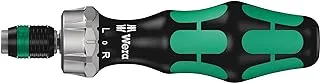 Wera Kraftform 816 Ra Bitholding Ratcheting Screwdriver, 1/4 inch Head