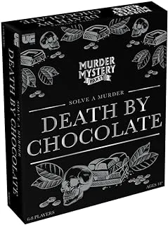 University Games Murder Mystery Party Game - Death by Chocolate