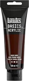 Liquitex Basics Acrylic Colour 118ml Burnt Umber Row