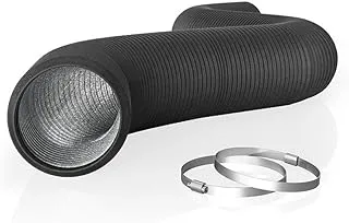 AC Infinity Flexible 6-Inch Aluminum Ducting, Heavy-Duty Four-Layer Protection, 25-Feet Long for Heating Cooling Ventilation and Exhaust