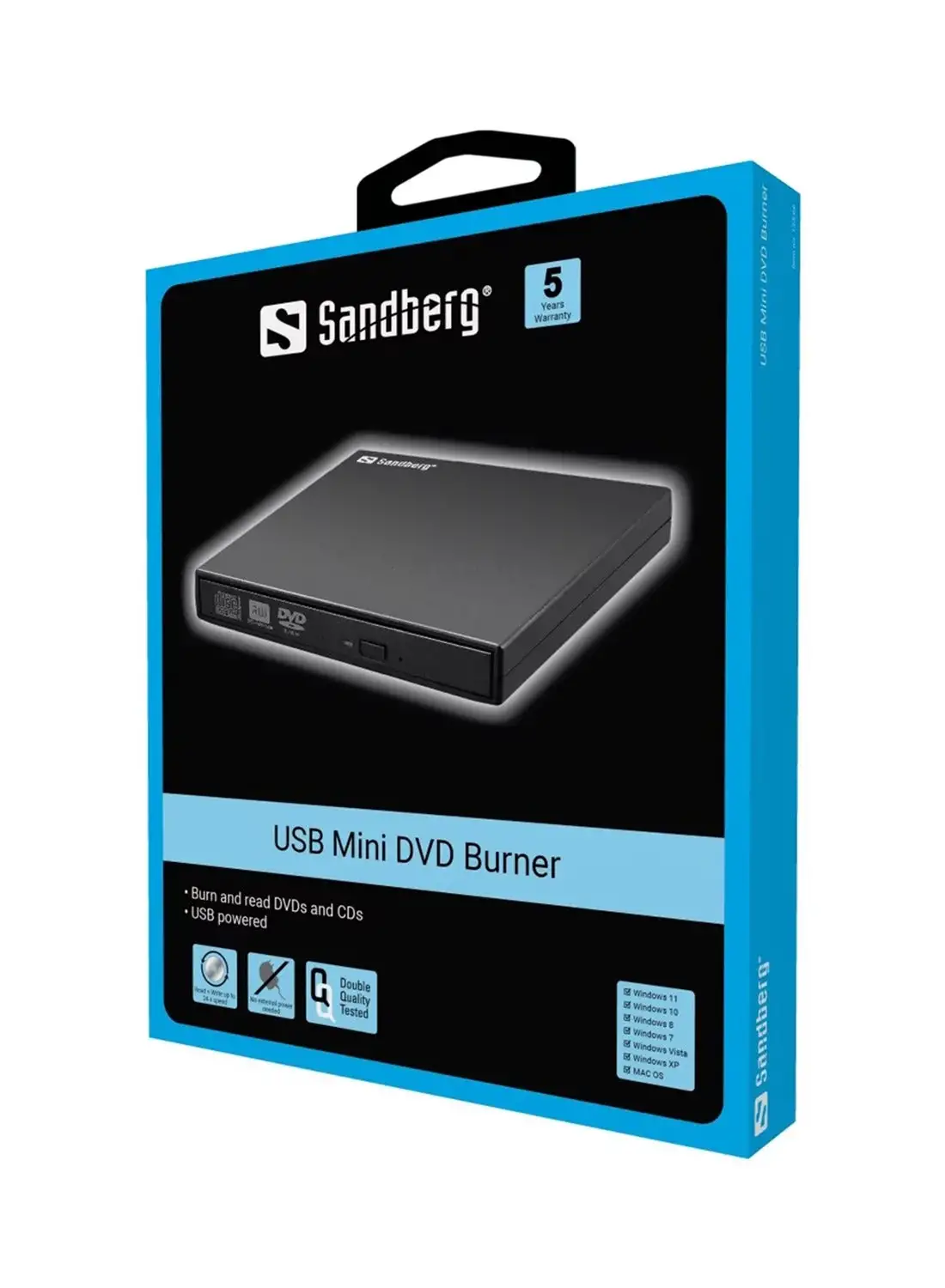 Sandberg USB Mini DVD Burner