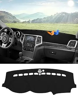 Cartist Custom Fit for Dash Cover Mat Jeep Grand Cherokee 2011-2021 Accessories Suede Dashboard Cover Nonslip Dashboard Mat Protector Sunshade No Glare (NOT for Jeep Cherokee & Grand Cherokee L)