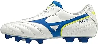 Mizuno Shoes Mrl Club Md P1Ga1916/19 Wht/Wavecupblue/Syellow - Size 8.5