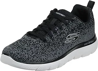 Skechers SUMMITS, Men's Shoes, BLACK WHITE, 43 EU