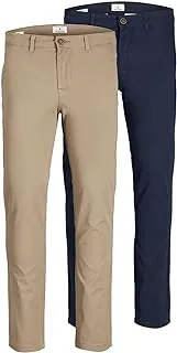 Jack & Jones Men's Jjimarco Jjdave Sa 2 Pack Trouser (pack of 2)