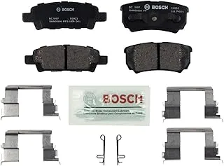 مجموعة وسادات فرامل قرص السيراميك الفاخرة من BOSCH BC1037 - متوافقة مع Select Chrysler 200، Sebring؛ دودج أفينجر، كاليبر؛ جيب كومباس، باتريوت؛ ميتسوبيشي لانسر، أوتلاندر؛ مؤخرة