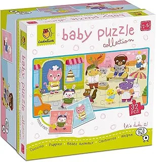 Ludattica Dudù Baby Puzzle Collection Puppies; Toddler - fun- Devlopment Game- Learning and Educational