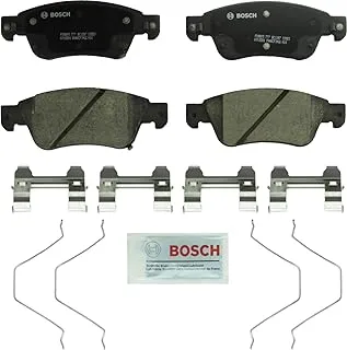 BOSCH BC1287 QuietCast Premium Ceramic Disc Brake Pad Set - Compatible With Select Infiniti G35, G37, Q60; FRONT