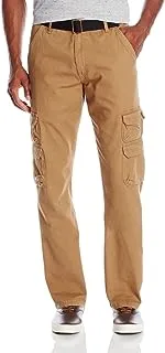 Wrangler Authentics Men's Premium Relaxed Fit Straight Leg Cargo Pant