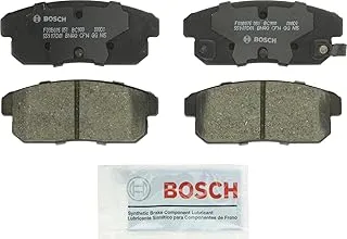 مجموعة وسادات الفرامل القرصية الخزفية الفاخرة من BOSCH BC900 - متوافقة مع سيارات مختارة من Infiniti G20 وI35؛ نيسان ماكسيما، سنترا؛ مؤخرة