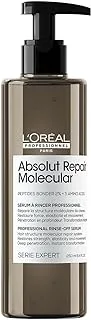 L’Oréal Professionnel | Absolut Repair Molecular Hair Rinse-off Serum, Repair Damage & Restore Strength, Deep molecular repair & Instant Transformation, For All Damaged Hair Types, SERIE EXPERT, 250ml