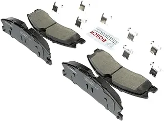 BOSCH BC1611 QuietCast Premium Ceramic Disc Brake Pad Set - Compatible With Select Ford Explorer, Flex, Police Interceptor Sedan, Taurus; Lincoln MKS, MKT; FRONT