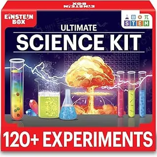 SKY-TOUCH 120pcs Toy Science Kit set,for Girls & Boys Ages 7-14 Gift Toys,Learning & Education STEM Toys For Kids, 120pcs Experiments