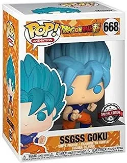 Funko Pop! Animation: Dragon Ball Super - SSGSS Goku - Collectable Vinyl Figure - Gift Idea - Official Merchandise - Toys for Kids & Adults - Anime Fans - Model Figure for Collectors and Display