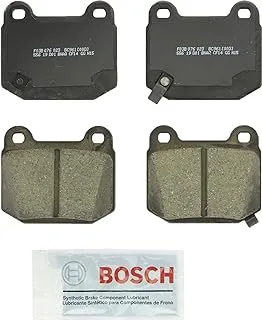 BOSCH BC961 QuietCast Premium Ceramic Disc Brake Pad Set - Compatible With Select Infiniti G35; Mitsubishi Lancer; Nissan 350Z; Subaru BRZ, Impreza, WRX STI; REAR