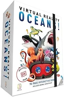 Abacus Brands Virtual Reality Oceans! - Illustrated Interactive VR Book and STEM Learning Activity Set