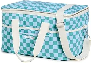 Canvas Cooler Bag Jardin Ocean