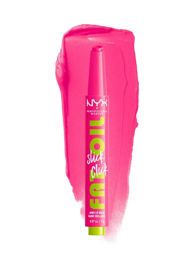 NYX PROFESSIONAL MAKEUP Fat Oil Slick Click Shiny Lip Balm - Thriving