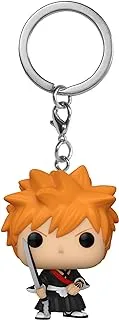 Funko Pop! Keychain: Bleach - Ichigo Kurosaki - Bleach Novelty Keyring - Collectable Mini Figure - Stocking Filler - Gift Idea - Official Merchandise - Anime Fans - Backpack Decor