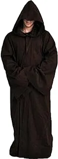 Men's Cosplay Cloak Robe Costume Halloween Tunic Hooded Uniform