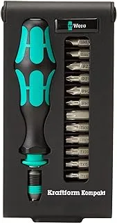 Wera Kraftform Kompakt 50 Sdriver Bit set, Multi-colour