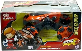 Nitro2Go RC Exploration Drift Vehicle, Stunt Car for Boys