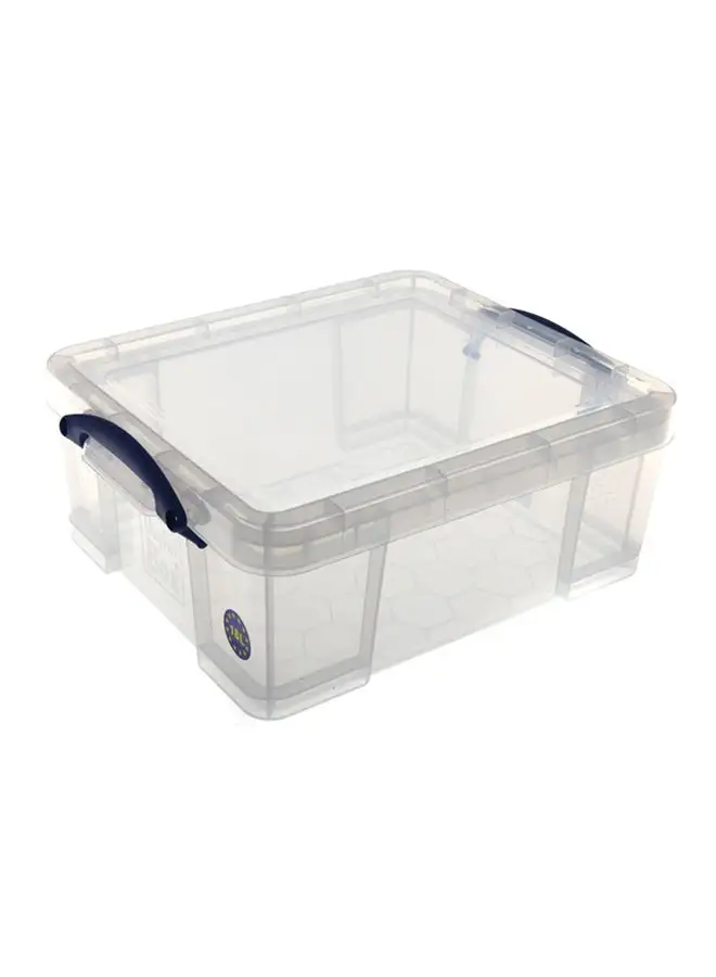 Really Useful Plastic Storage Box Clear 18Liters