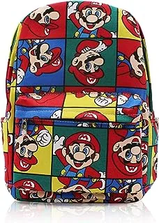 FINEX Cartoon Characters Canvas Casual Daypack with 15 in Laptop Storage Compartment