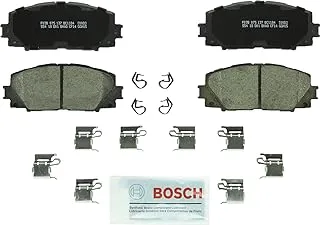 BOSCH BC1184 QuietCast Premium Ceramic Disc Brake Pad Set - Compatible With Select Scion iQ; Toyota Prius C, Yaris; FRONT