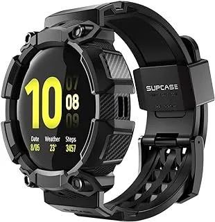 SUPCASE [Unicorn Beetle Pro] Series Case for Galaxy Watch Active 2, Rugged Protective Case with Strap Bands for Galaxy Watch Active 2 [44mm] 2019 Release