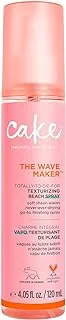 Cake The Wave Maker Texturizing Beach Spray | Instantly Tousle Hair For Soft Textured Waves | Natural Beach Waves For All Hair Types | With Aloe, Sugar & Orange Peel Oil | 120 Ml