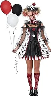 Womens Creepy Clown Costume