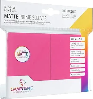 Gamegenic Sleeves: Gamegenic - Matte Prime (66 x 91 mm) (x100)