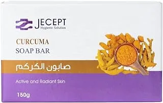 Jecept Active and Radiant Skin Curcuma Soap Bar 150 g Yellow