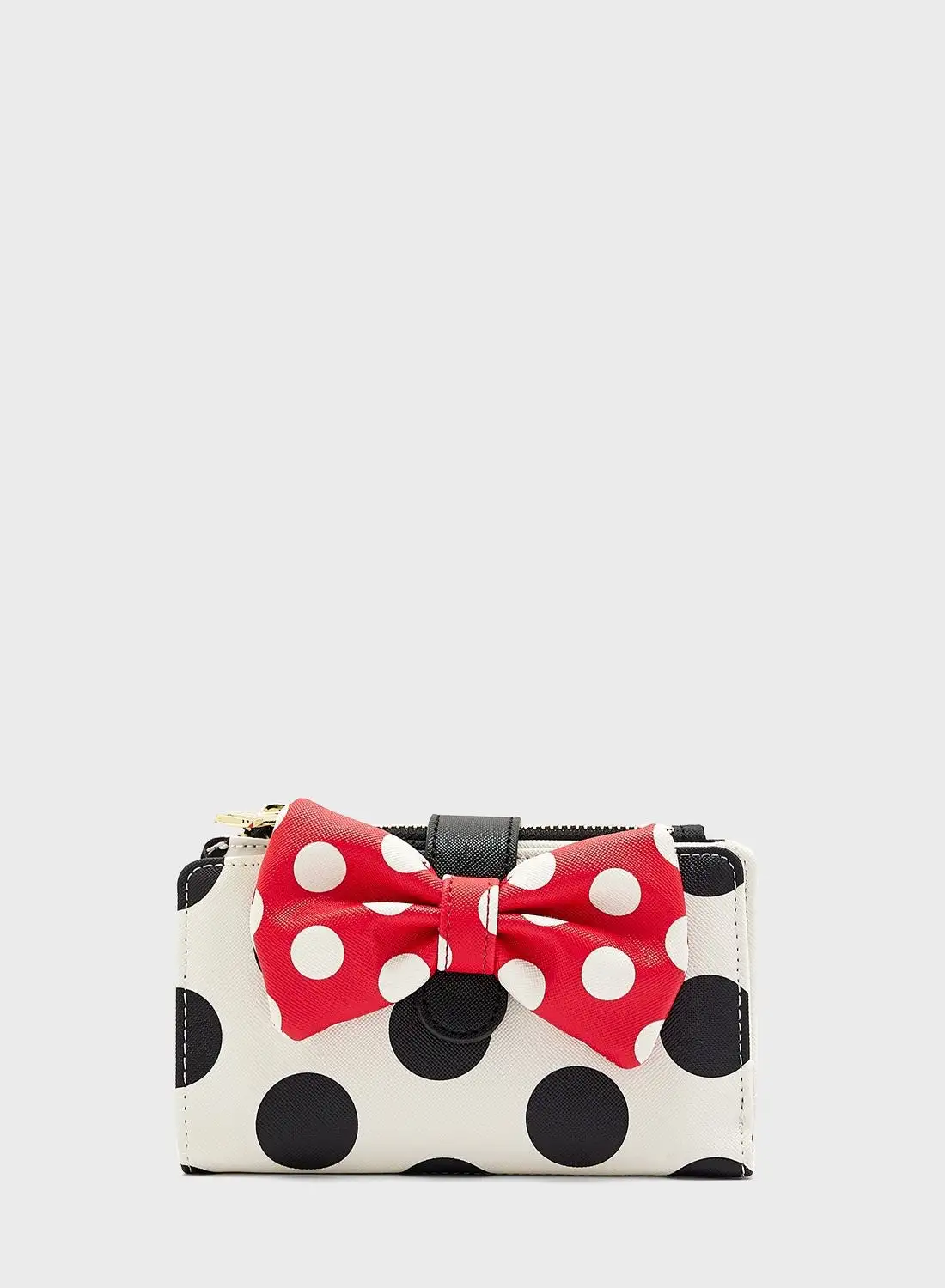 محفظة Loungefly Kids Disney Minnie Bow مزينة بفيونكة