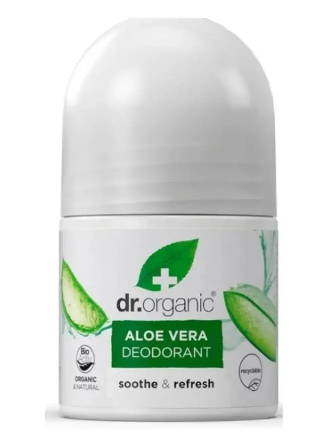 dr.organic Aloe Vera Roll-On Deodorant 50ml