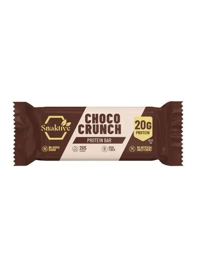 Generic Snaktive Choco Crunch High Protein, High Fiber bar 55grams  Single