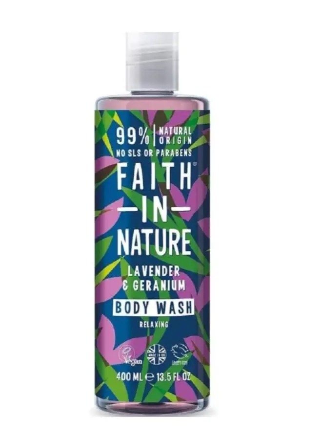 Faith in Nature Lavender And Geranium Body Wash 400ml