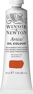 Winsor & Newton Artists' Oil Color Paint, Transparent Red Ochre, 37-ml Tube, 1214647