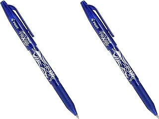 Pilot Frixion Erasable Rollerball Pen 2-Pieces, 0.7 mm Size, Blue