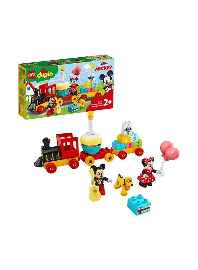 LEGO 6332154 LEGO 10941 DUPLO Disney TM Mickey & Minnie Birthday Train Building Toy Set (22 Pieces) 1+ Years