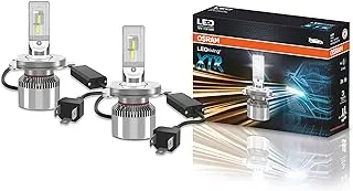 Osram Ledriving Xtr ، مصابيح المصباح الأمامية ≜H4 Led ، ضوء أبيض بارد ، للطرق الوعرة فقط ، 64193Dwxtr ، صندوق قابل للطي (2 مصباح)