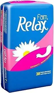 Fam Sanita Fam Relax Maternity Pads, 20 Pads