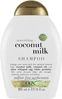 OGX, Shampoo, Nourishing+ Coconut Milk, New Gentle And Ph Balanced Formula, 385ml