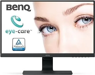 BenQ GW2780 27 inch 1080p FHD Eye-Care, IPS Monitor, Ultra-Slim Bezel, 60 Hz, Brightness Intelligence, 2Wx2 Speakers, Tilt, HDMI, VGA, Display Port, Cable Management, Flicker-Free