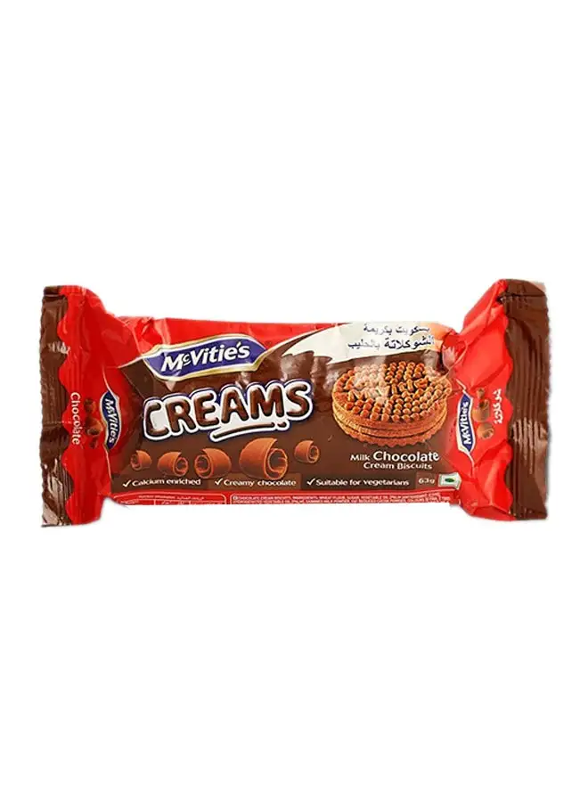 McVitie's Milk Chocolate Cream Biscuits 63grams