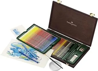 FABER-CASTELL Faber Castell Caster Albrecht Durer Artists Water Colour Pencil 48 Color In A Wooden Case, Assorted, Fc117506