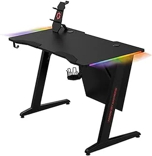 GAMEON Raptor RGB Gaming Desk, (1200 X 600 X 761